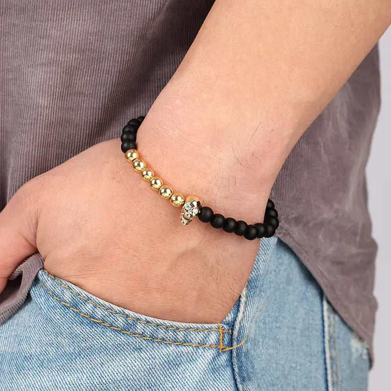 Skull Zircon Bracelet