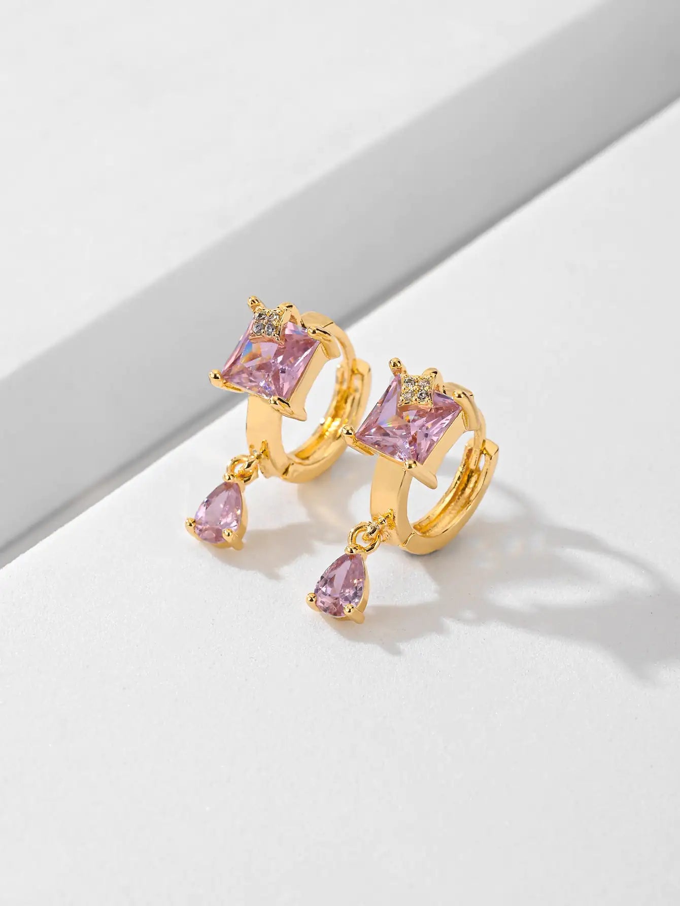 Pendientes de Moda LUNEX ORO® – Acabado Dorado