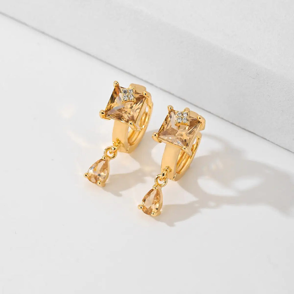 Pendientes de Moda LUNEX ORO® – Acabado Dorado