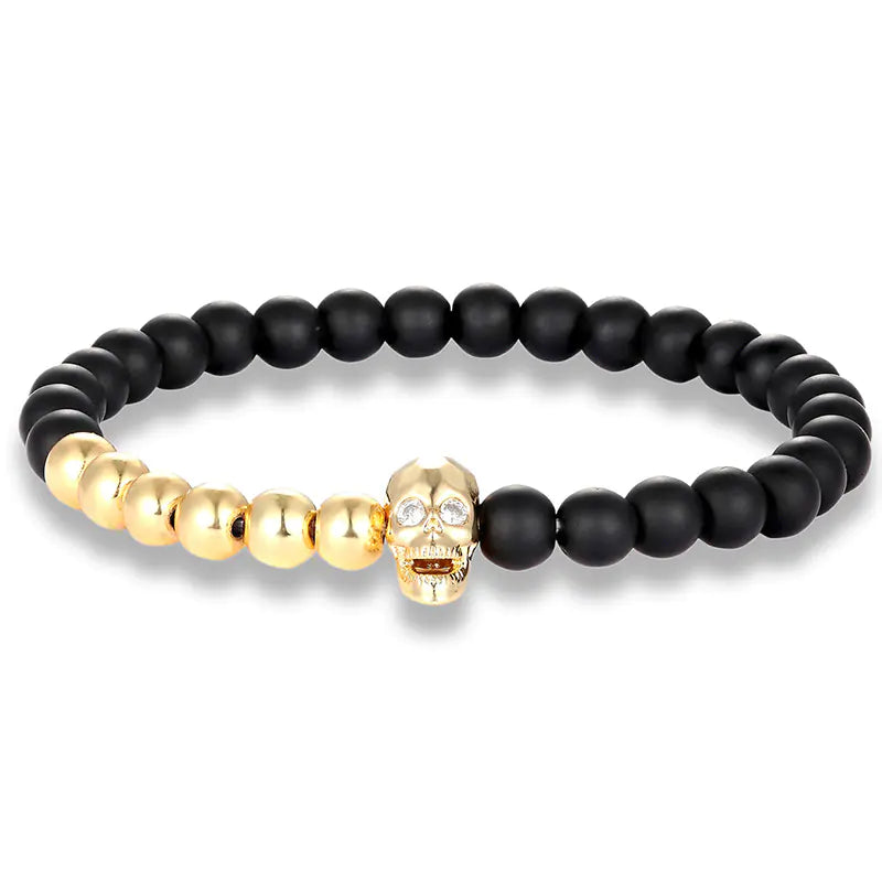 Skull Zircon Bracelet
